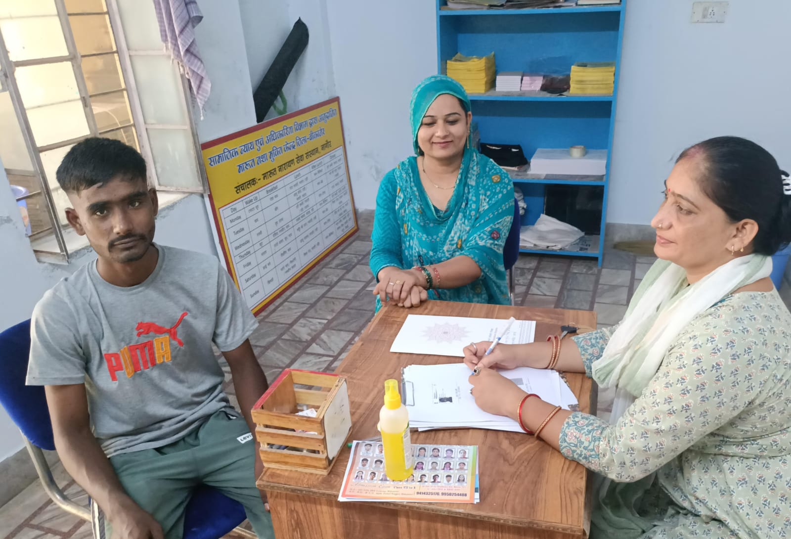 मरीज पंजीकरण, मेडिकल फाइलिंग व स्वागत कक्ष